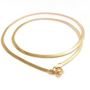24K Gold Plated Snake Chain